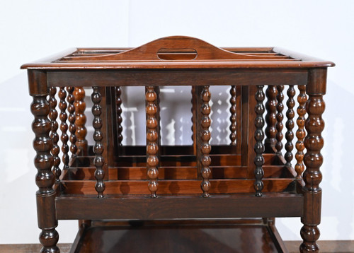 Magazine Rack in Rio Rosewood – Mid-19th Century