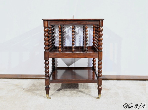 Magazine Rack in Rio Rosewood – Mid-19th Century