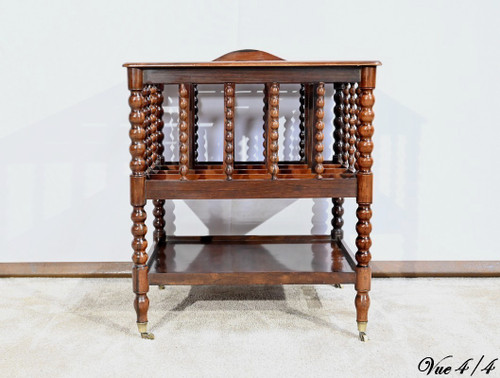 Magazine Rack in Rio Rosewood – Mid-19th Century