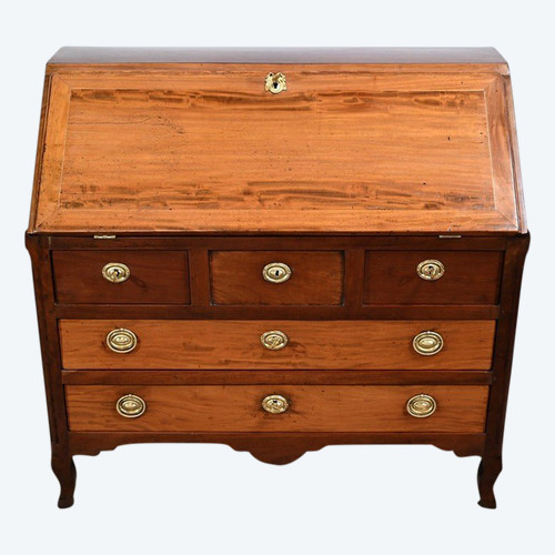 Mahogany Port Scriban Commode from Saint Martin and Cuba, Louis XV – 18th century