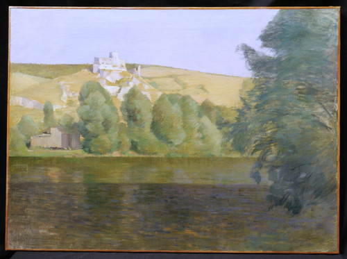 Jean-Eugène CLARY, Château-Gaillard from the Seine