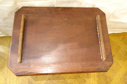 Table Cabaret Meuble de Port La Rochelle Mahogany Gaïac 18th Century