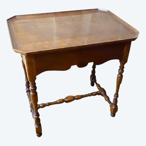 Table Cabaret Meuble de Port La Rochelle Mahogany Gaïac 18th Century