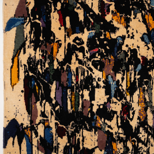 Danhôo. Carpet, or tapestry, in wool. Contemporary work