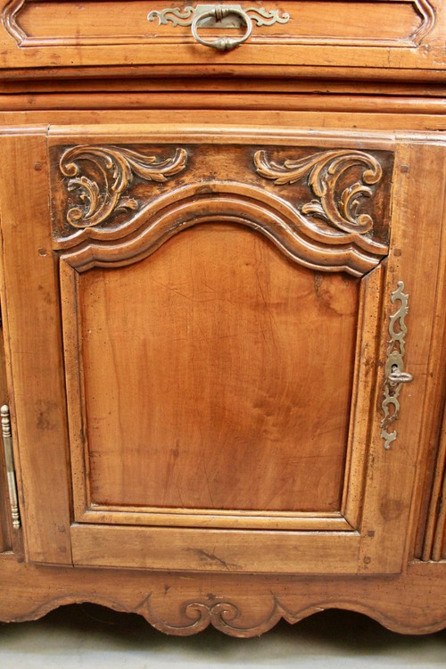 Louis XV Sideboard In 18th Century Walnut