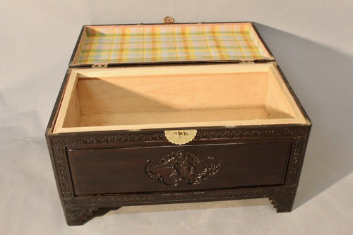 Chinese Wedding Chest In Camphor