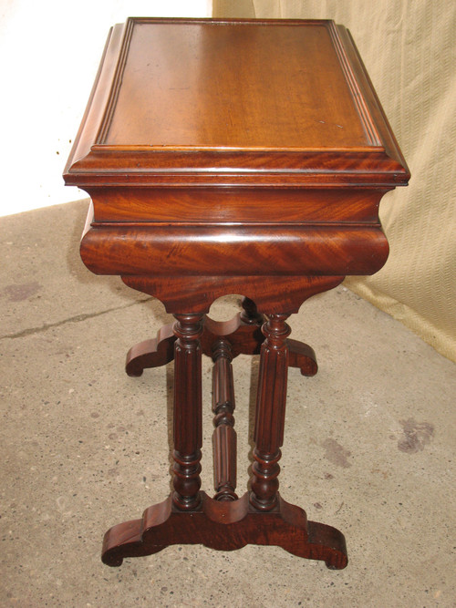 Mahogany worker Louis Philippe period 19th