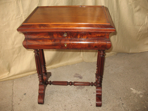 Mahogany worker Louis Philippe period 19th