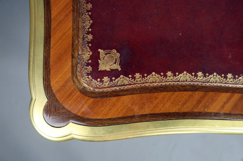 Louis XV Desk In Marquetry