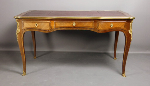 Louis XV Desk In Marquetry