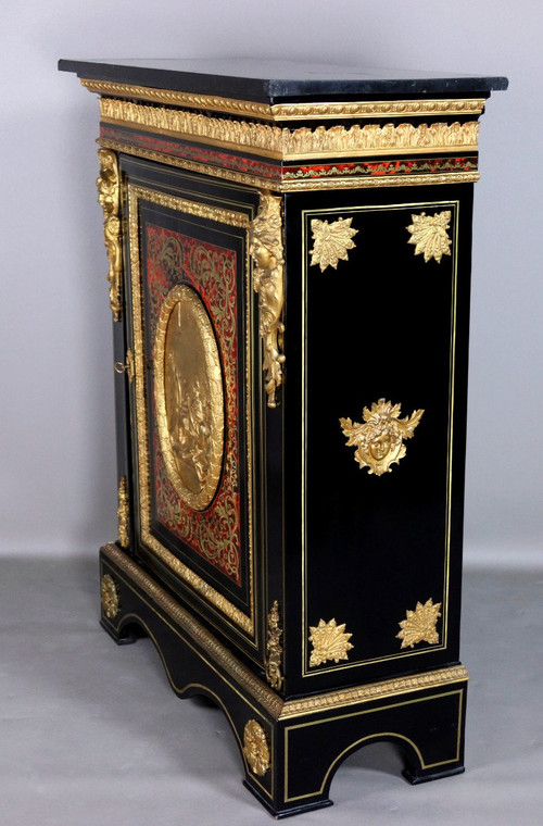 Buffet In Boulle Marquetry 19th Century