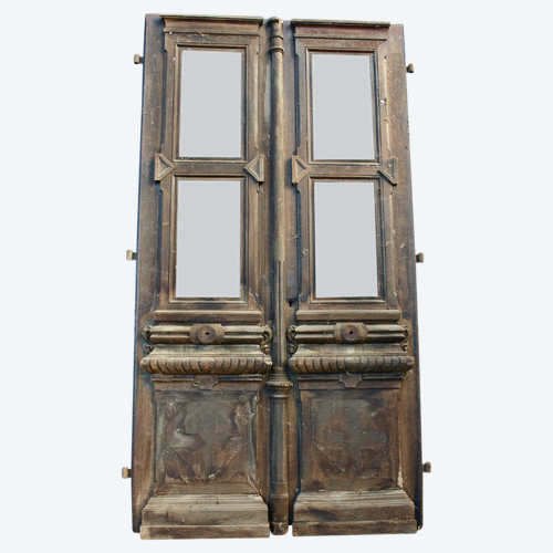 Oak Porte Carriage With Opening Frame