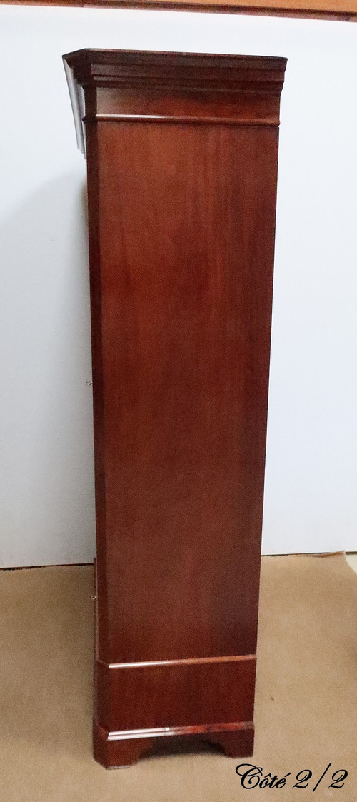 Narrow Mahogany Wardrobe – Late 19th Century