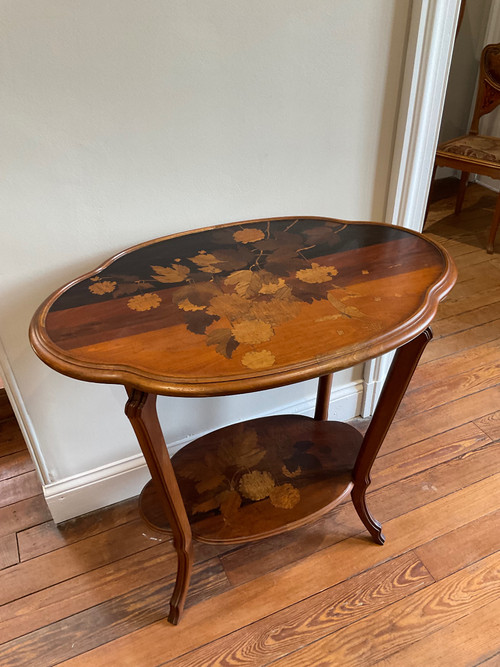 Émile Gallé Pedestal Table