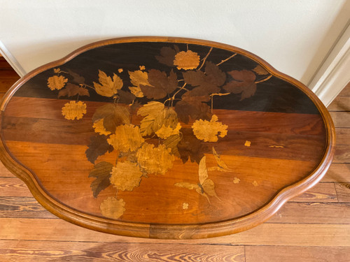 Émile Gallé Pedestal Table