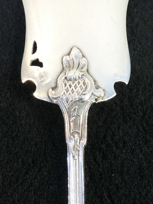 service / sweet cutlery in Sterling Silver from the 19th century DOUTRE ROUSSEL