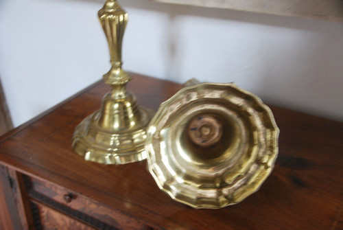 Pair Of Louis XIV Period Candlesticks