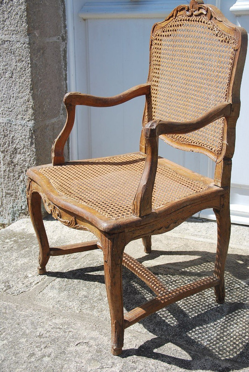 18th century Regency caned armchair