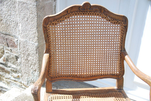 18th century Regency caned armchair