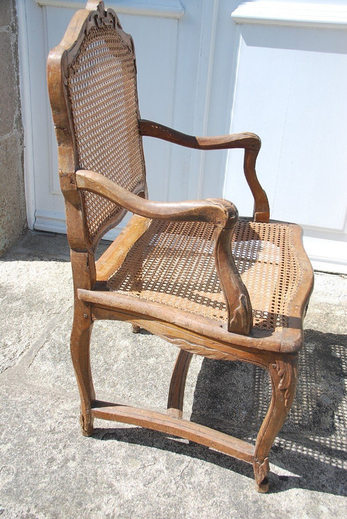 18th century Regency caned armchair