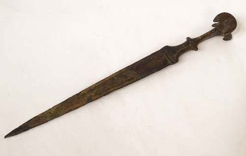 Dagger Bronze Dagger Luristan Lorestan Persian Near East Collection