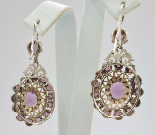 Earrings, 19th century.