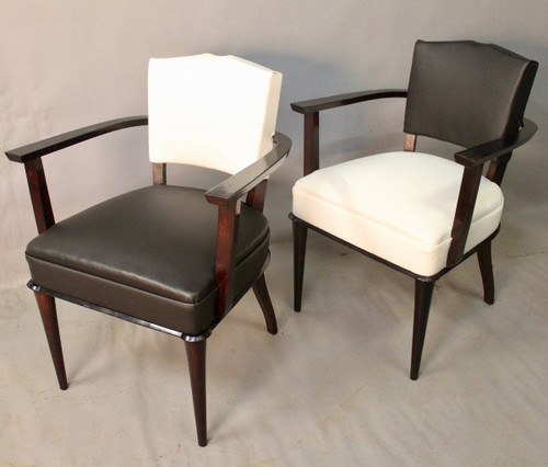 Pair Of Bridge Armchairs