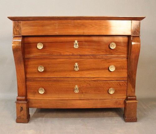 Blond Mahogany Commode Restoration Period (1814_1830)