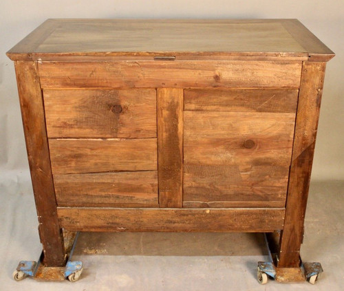 Blond Mahogany Commode Restoration Period (1814_1830)