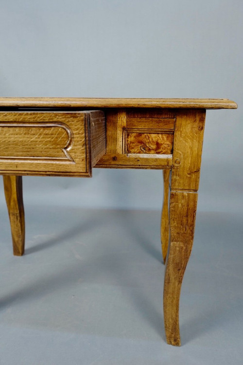 Louis XV Style Oak Writing Table