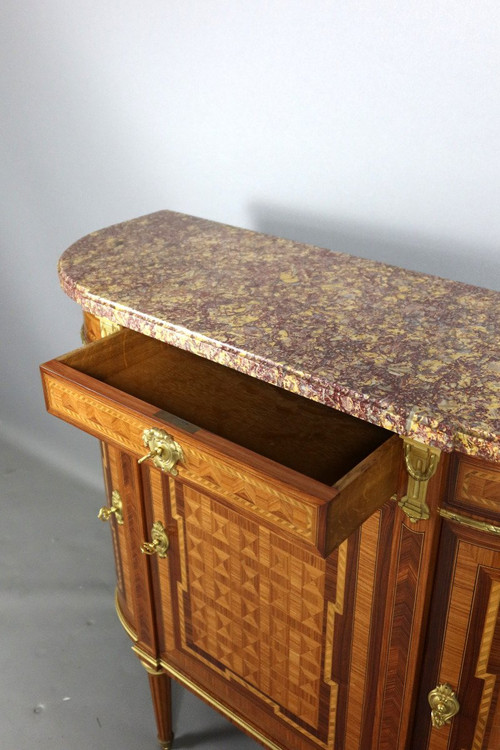 Louis XVI chest of drawers, Napoleon III period