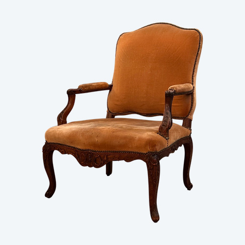 Regency Period Walnut Armchair Circa 1720