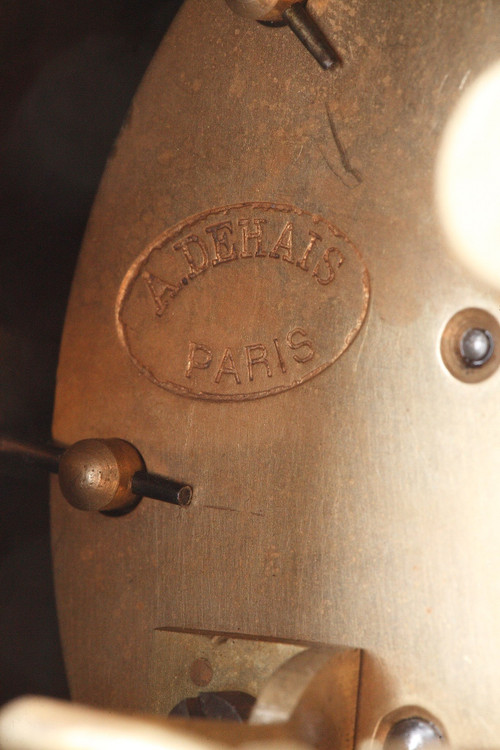 Pendule horloge "Esméralda" ou "La danseuse au tambourin"