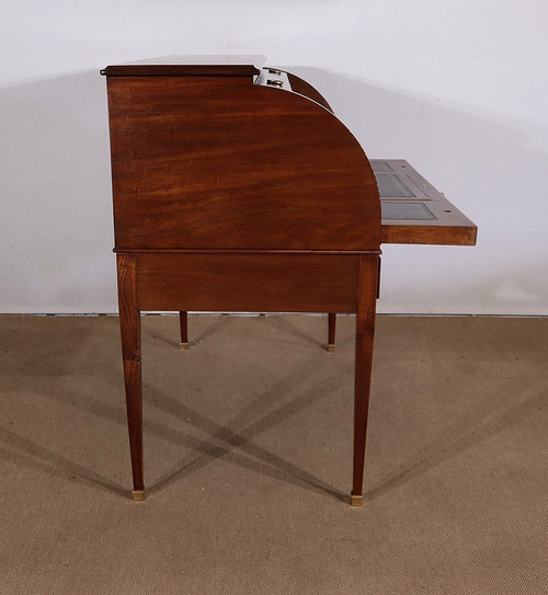 Mahogany Cylinder Desk, Directoire style – 1st part 19th century