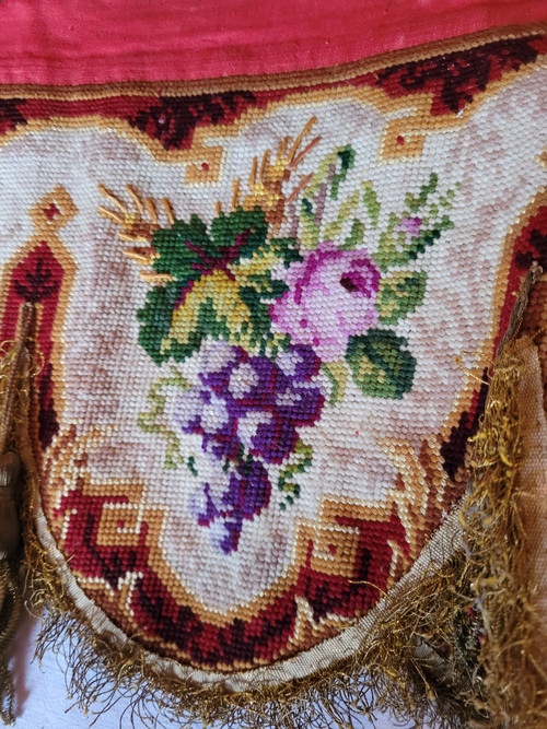 Tapestry altar front, 19th century period