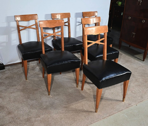 Suite de 6 chaises Art Déco – 1940