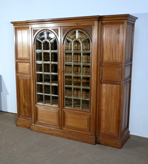 Property Bookcase in Solid Mahogany - late 19th century