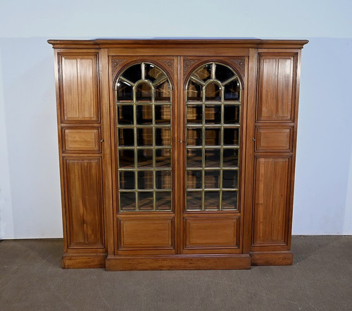 Property Bookcase in Solid Mahogany - late 19th century