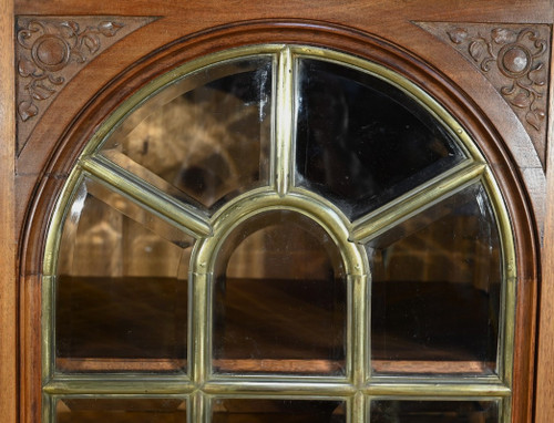 Property Bookcase in Solid Mahogany - late 19th century