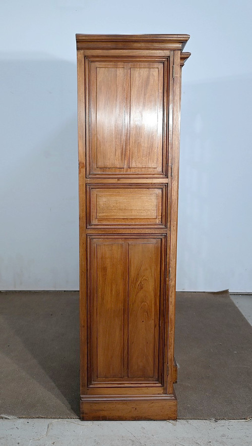 Property Bookcase in Solid Mahogany - late 19th century