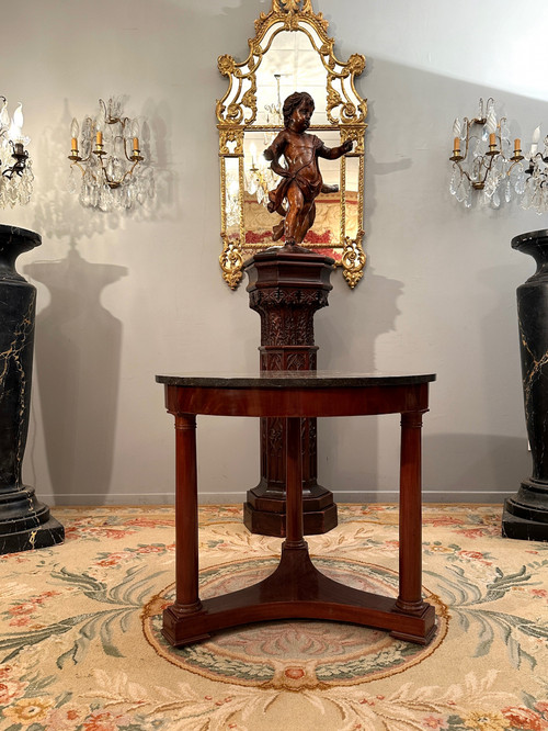 Empire Period Mahogany Tripod Gueridon About 1810