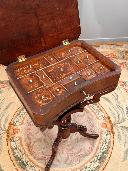 Charles X period mahogany worker About 1830