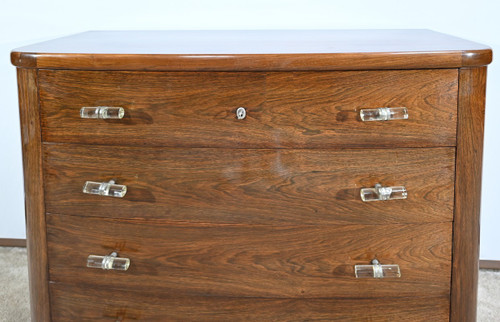 Rosewood chest of drawers, Art Deco - 1930