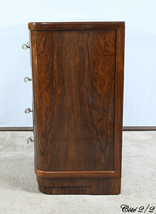 Rosewood chest of drawers, Art Deco - 1930