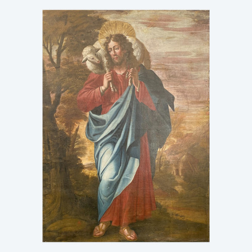 Very Large Painting, The Good Shepherd, 182 cm high