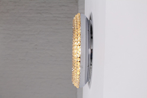 Luminous Rhinestone Mirror