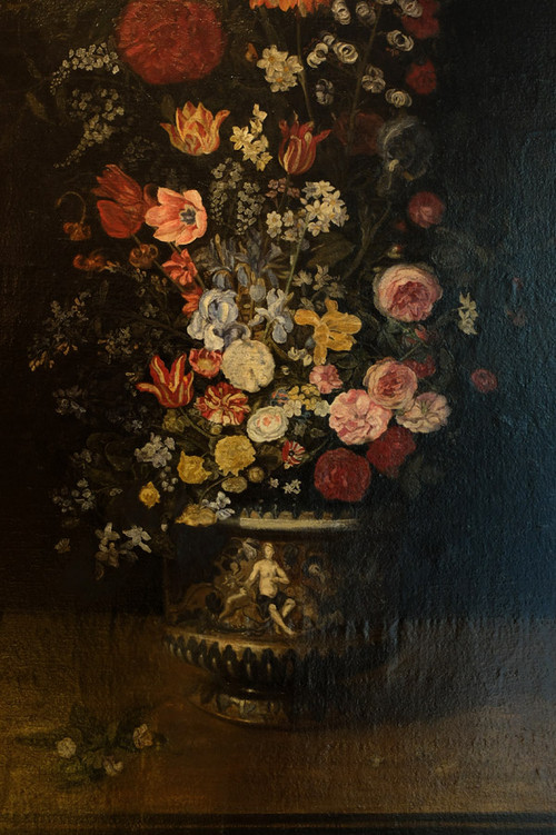 Paar Blumensträuße von Philippe De Marlier