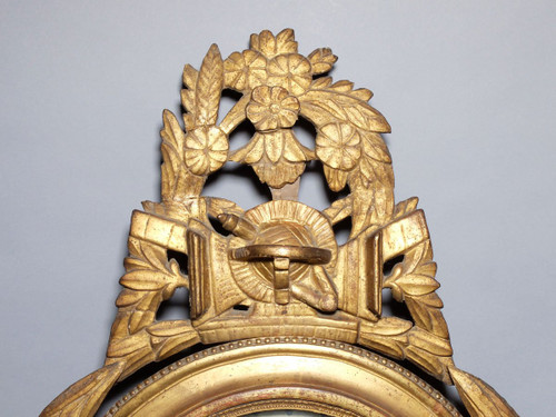 Louis XVI period medallion barometer