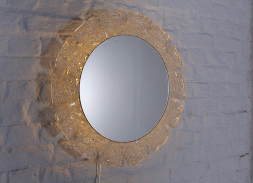 Illuminated Resin Mirror