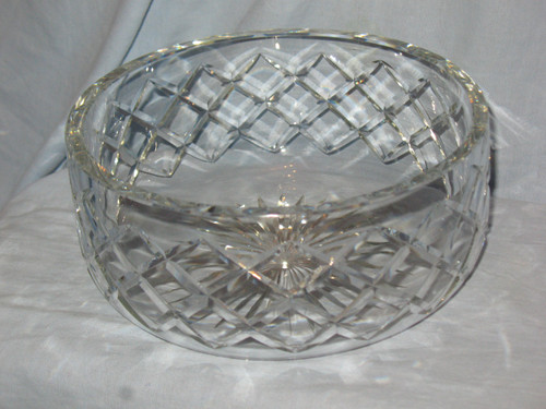 Daum crystal salad bowl, 20th century